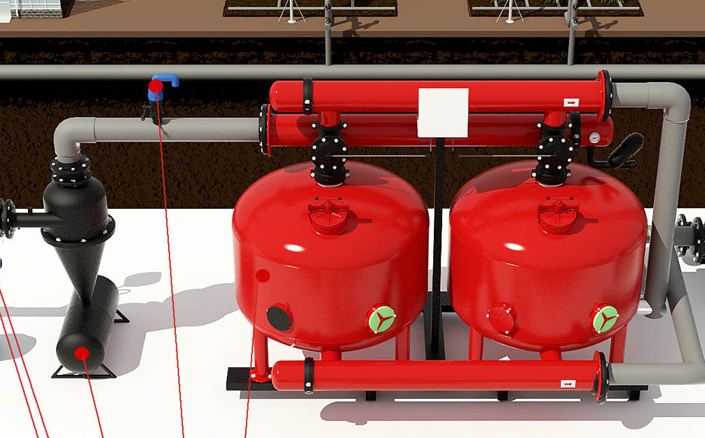 Diferencia entre los hidrociclones y filtros de arena (sand media filters)